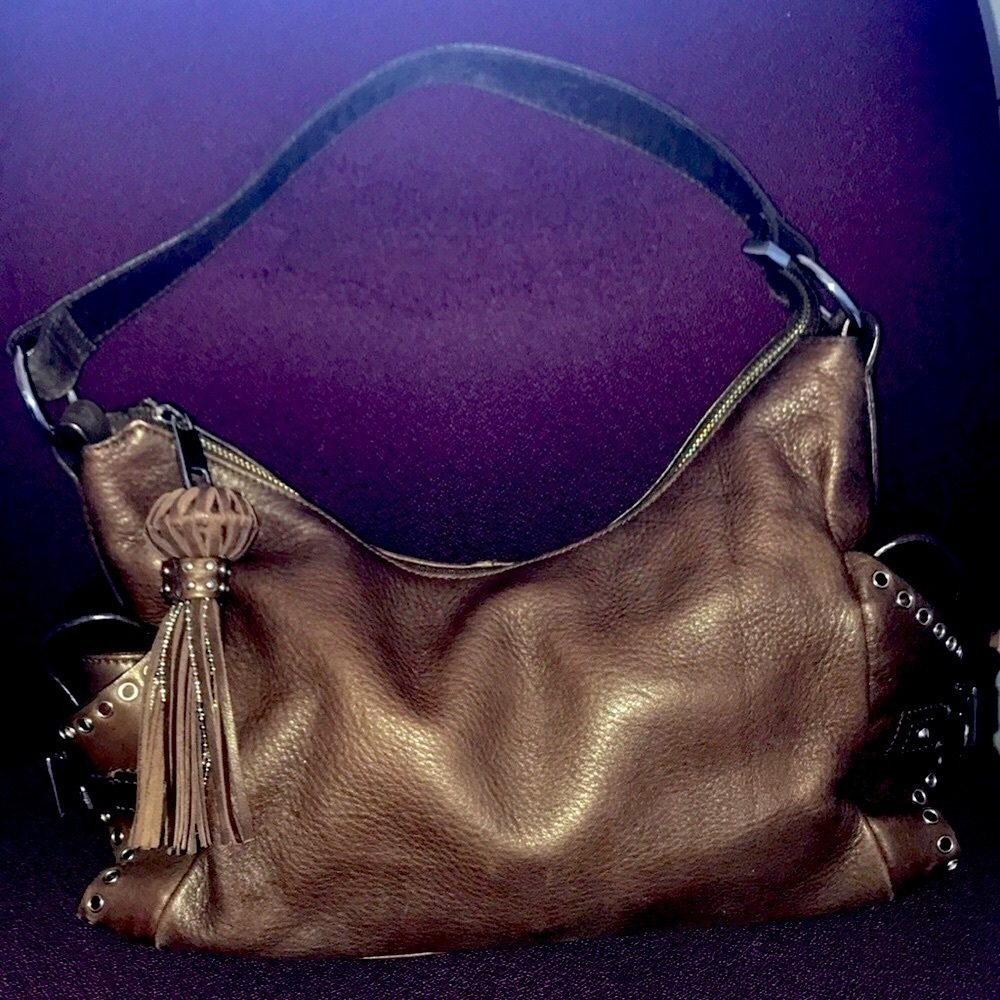 Essentials by A.B.S. Brown Leather Purse